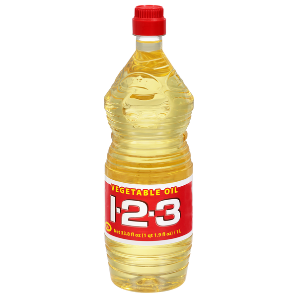 1-2-3 Vegetable Cooking Oil